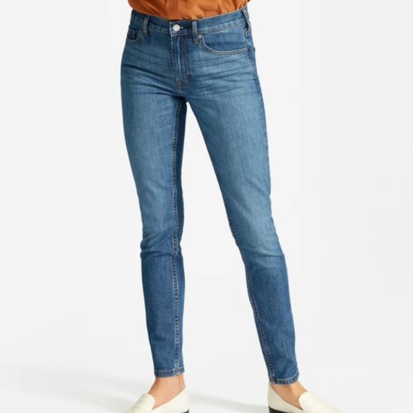 Everlane Denim - Everlane Mid Rise Skinny Jean Ankle Length